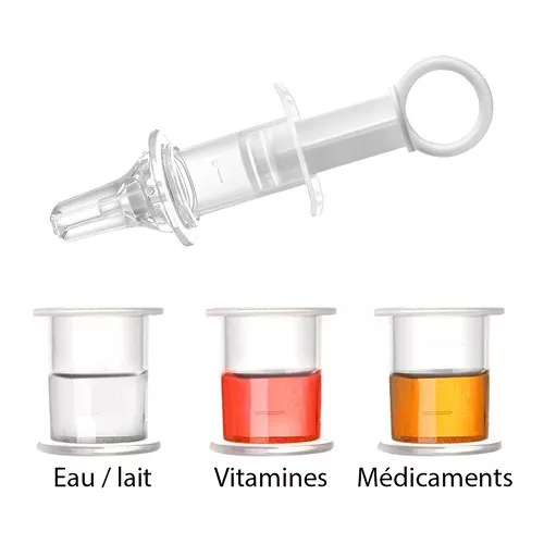 Pacifier medicine dispenser examples