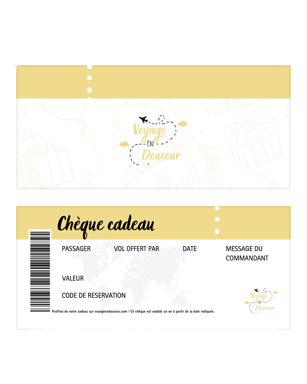 Voyage En Douceur gift card