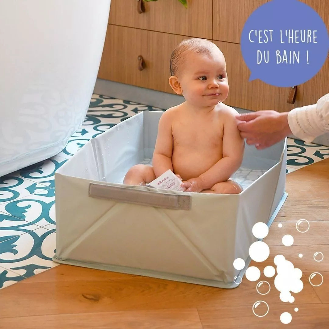 baby foldable bath lifestyle