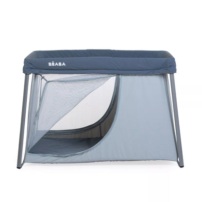 baby travel bed side